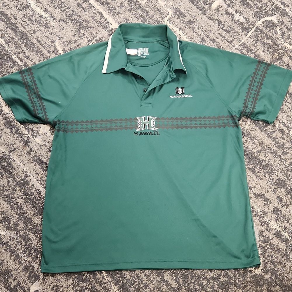 University of Hawaii Athletic Polo Shirt U of H L
